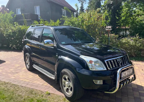 toyota podlaskie Toyota Land Cruiser cena 64000 przebieg: 315050, rok produkcji 2004 z Wrocław